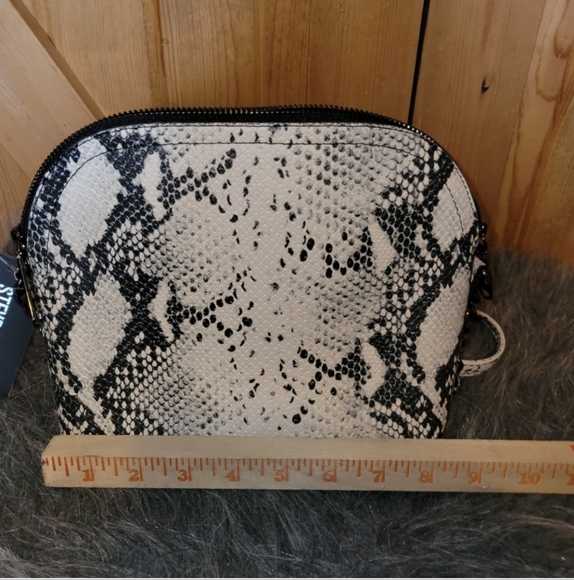 NWT Steve Madden faux snakeskin crossbody bag super cute - Picture 9 of 13